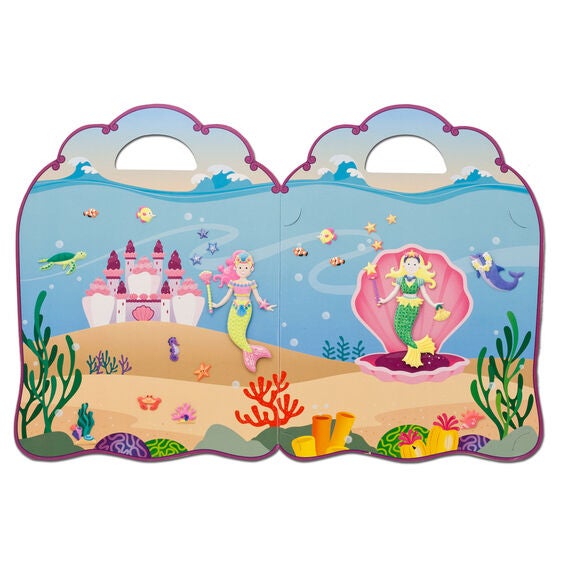 Puffy Sticker Play Set: Mermaid