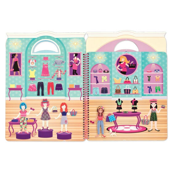 Deluxe Puffy Sticker Album - Day of Glamour