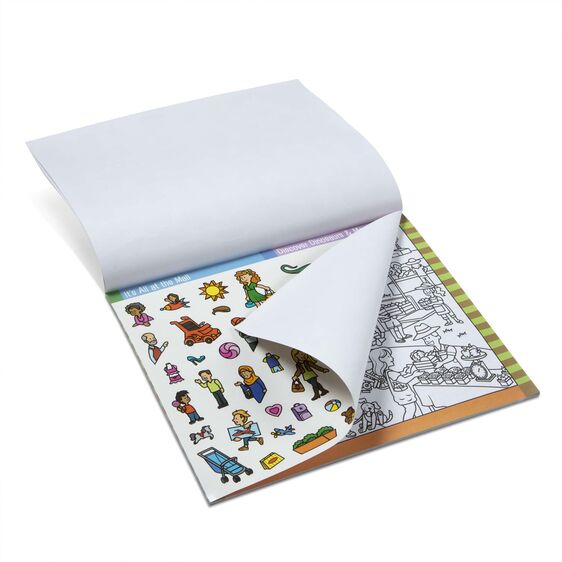 Seek and Find Sticker Pad - Around Town