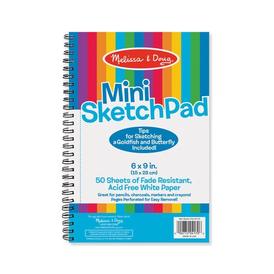 Mini Sketch Pad 6x9