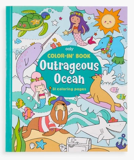 Color-In' Book - Outrageous Ocean